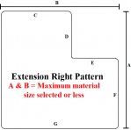 Executive Supreme Extension Right 72 x 72