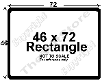 Standard Executive Rectangle 46 x 72