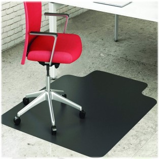 Black Hard Floor Chair Mat